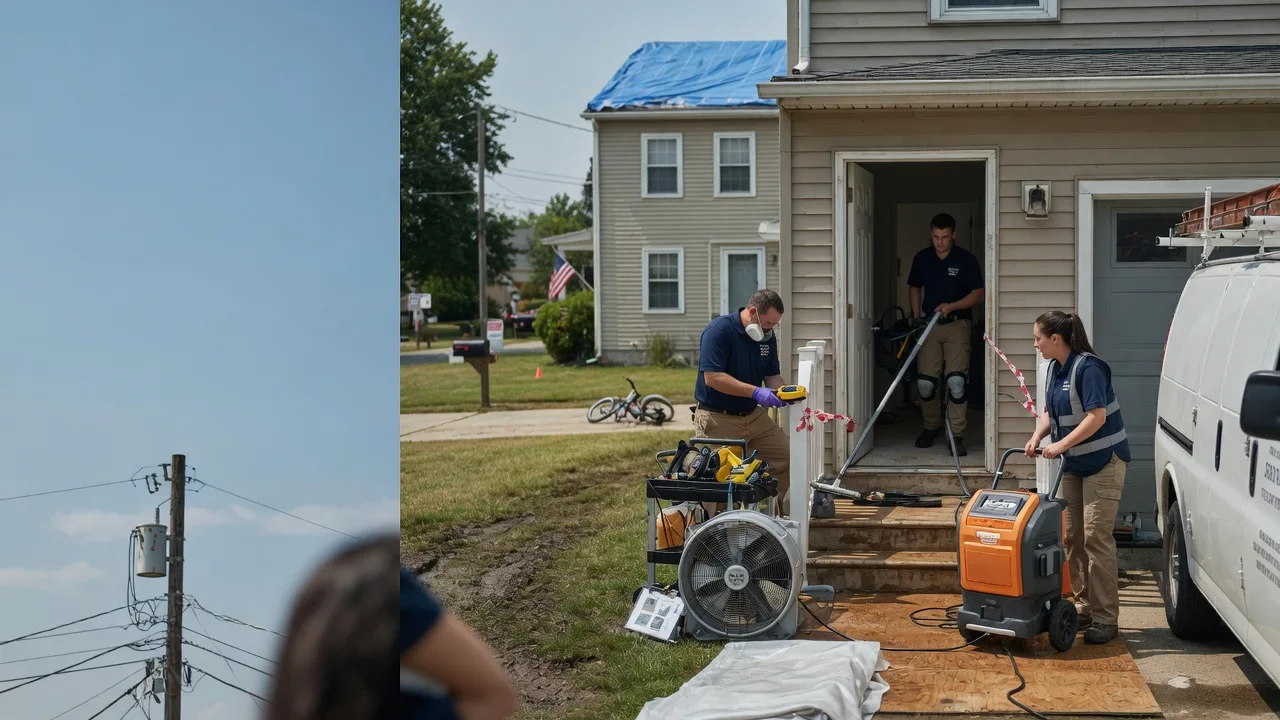 Water Damage Repair in Thurmond, NC near me